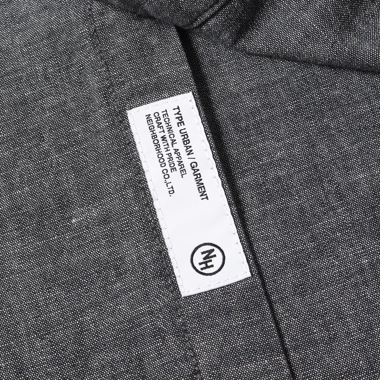 24AW シャンブレー ボタンダウンシャツ(CHAMBRAY BD SHIRT LS)