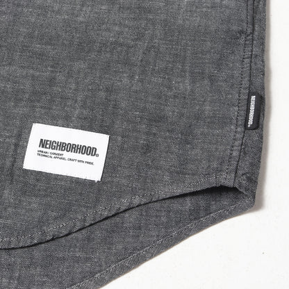 24AW シャンブレー ボタンダウンシャツ(CHAMBRAY BD SHIRT LS)