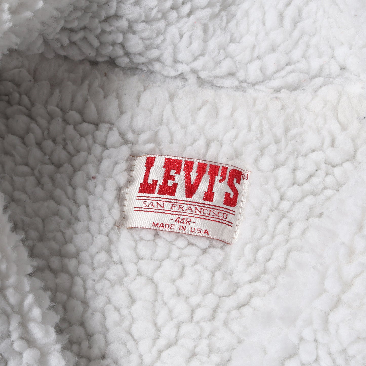 80s 70608-0216 デニム ボア ジャケット(USA製 / ビッグサイズ)