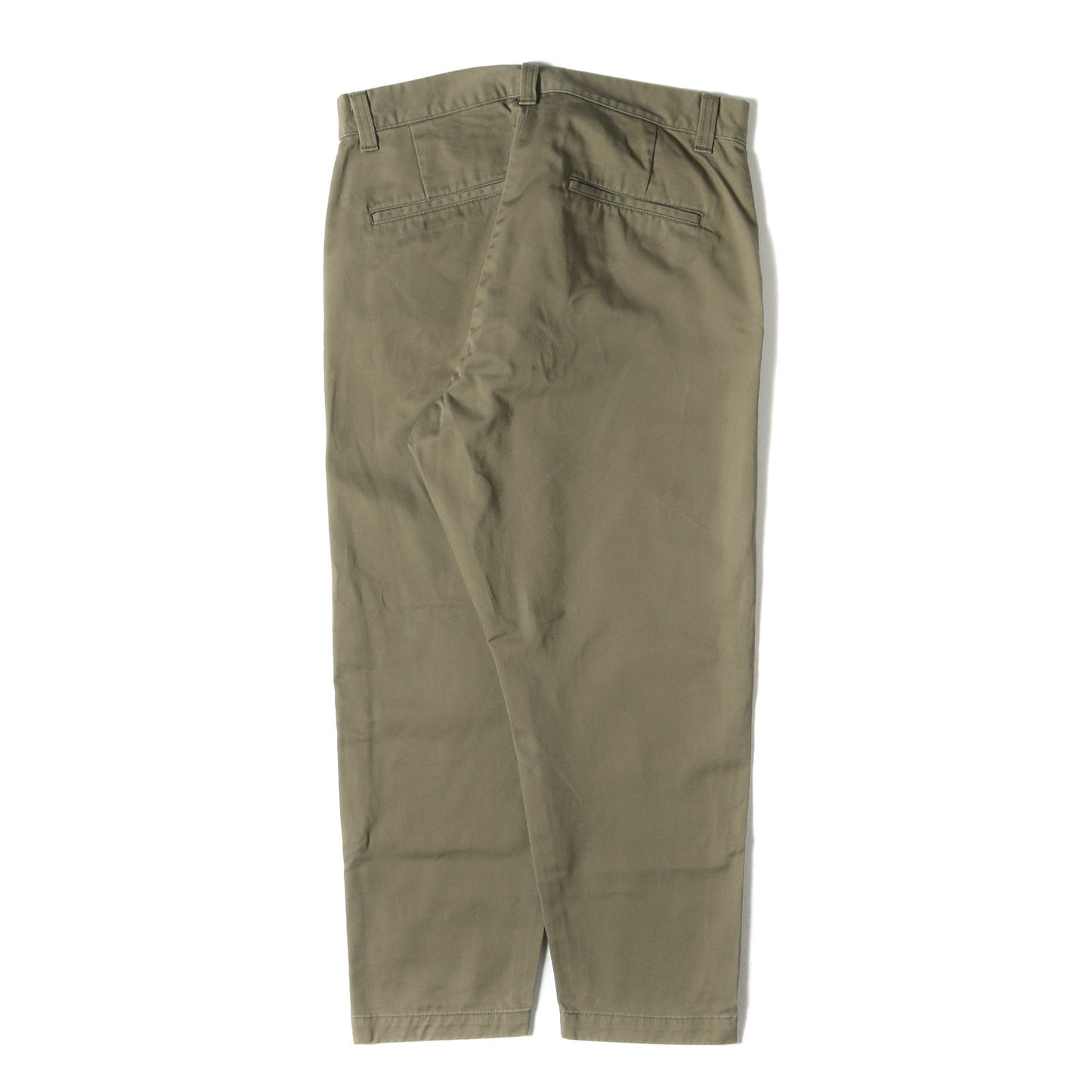 21AW コットンツイル ワイド クロップドパンツ(WIDE CROPPED PANTS)