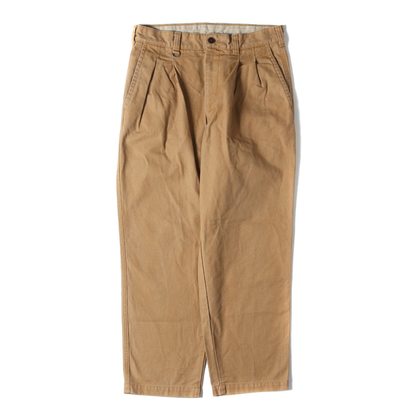 20AW 2タック ワイド テーパードパンツ(2TUCK WIDE TAPERED PANTS)