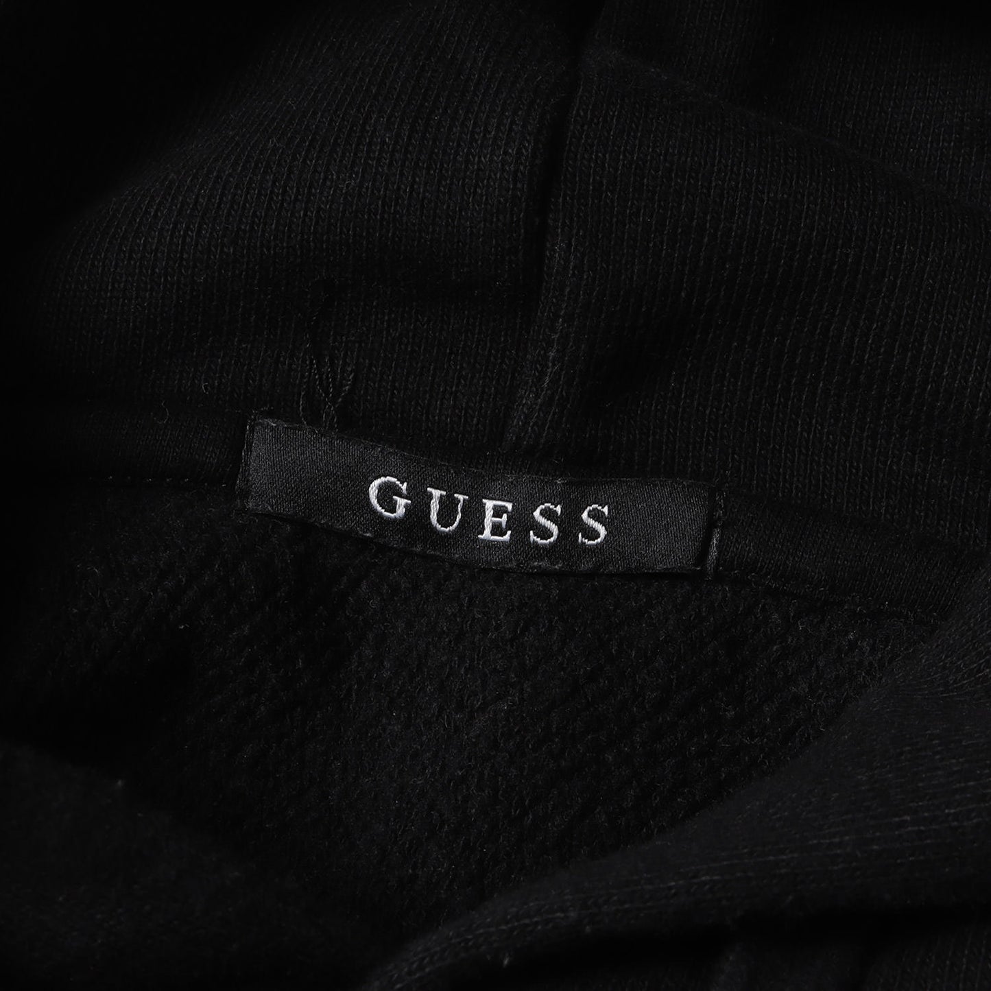 ×GUESS エンブレムロゴ ヘビー スウェット パーカー