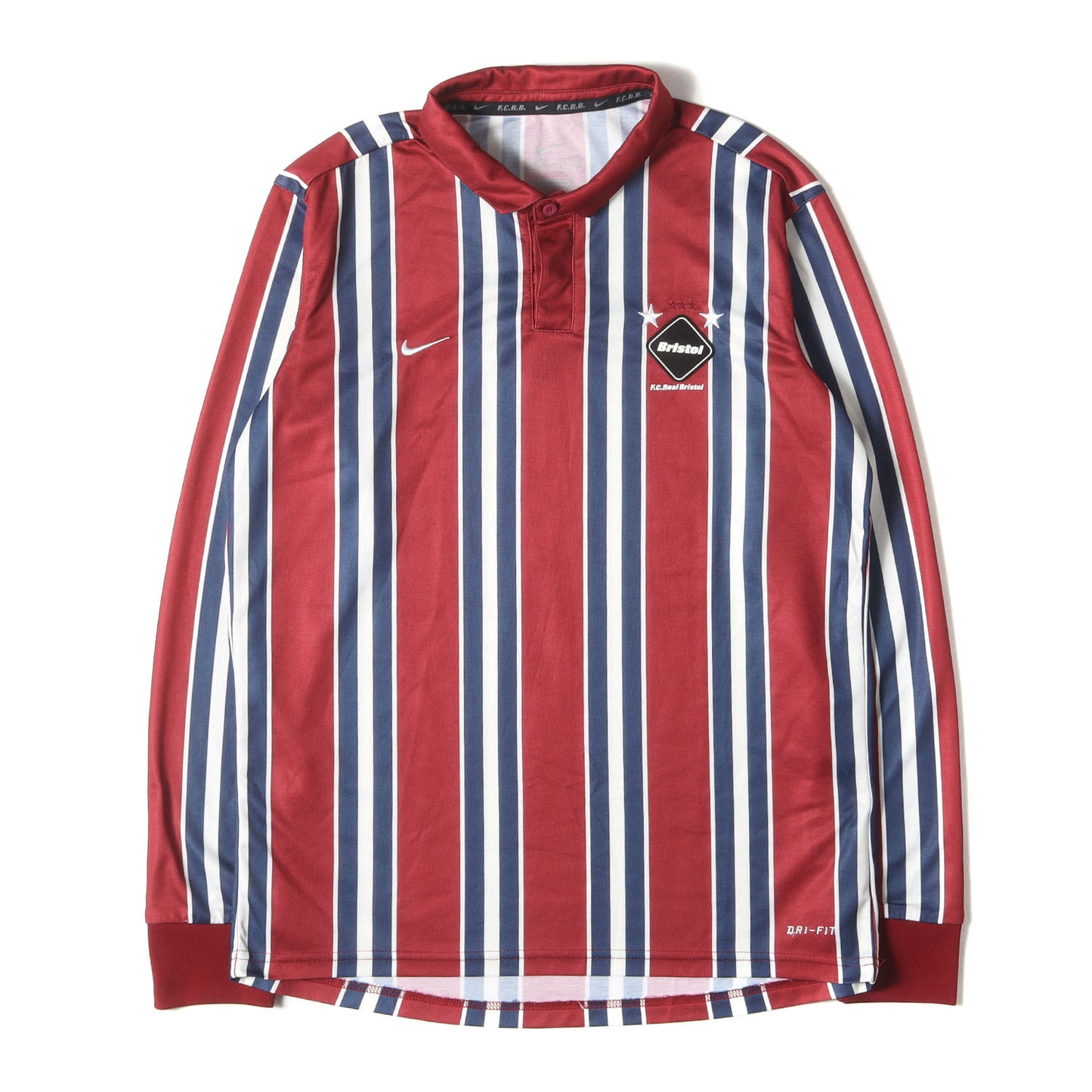 ×NIKE DRI-FIT ストライプ ゲームシャツ