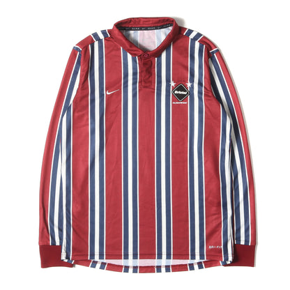 ×NIKE DRI-FIT ストライプ ゲームシャツ