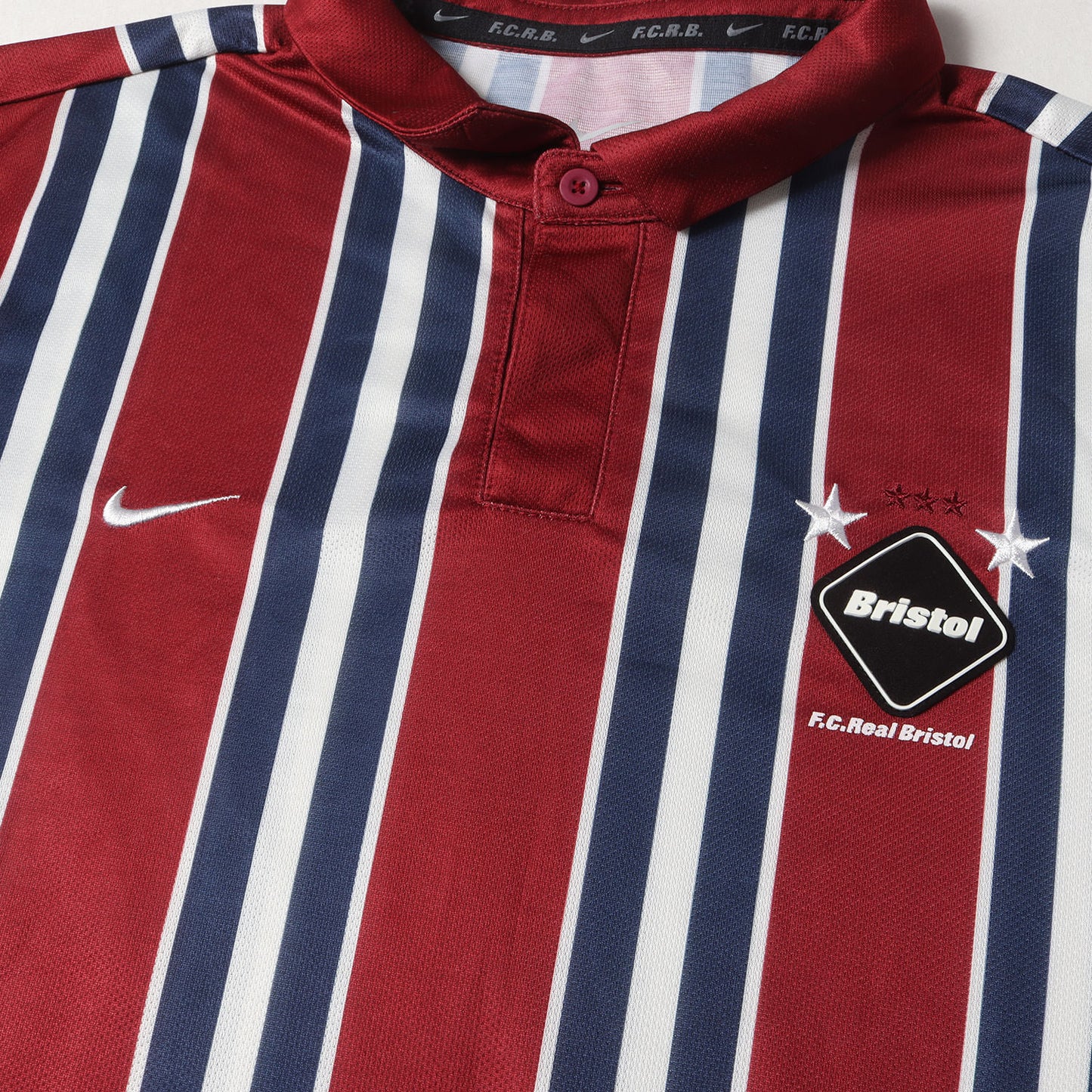 ×NIKE DRI-FIT ストライプ ゲームシャツ