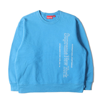 20AW サイドロゴ刺繍 クルーネック スウェット(Side Logo Crewneck)