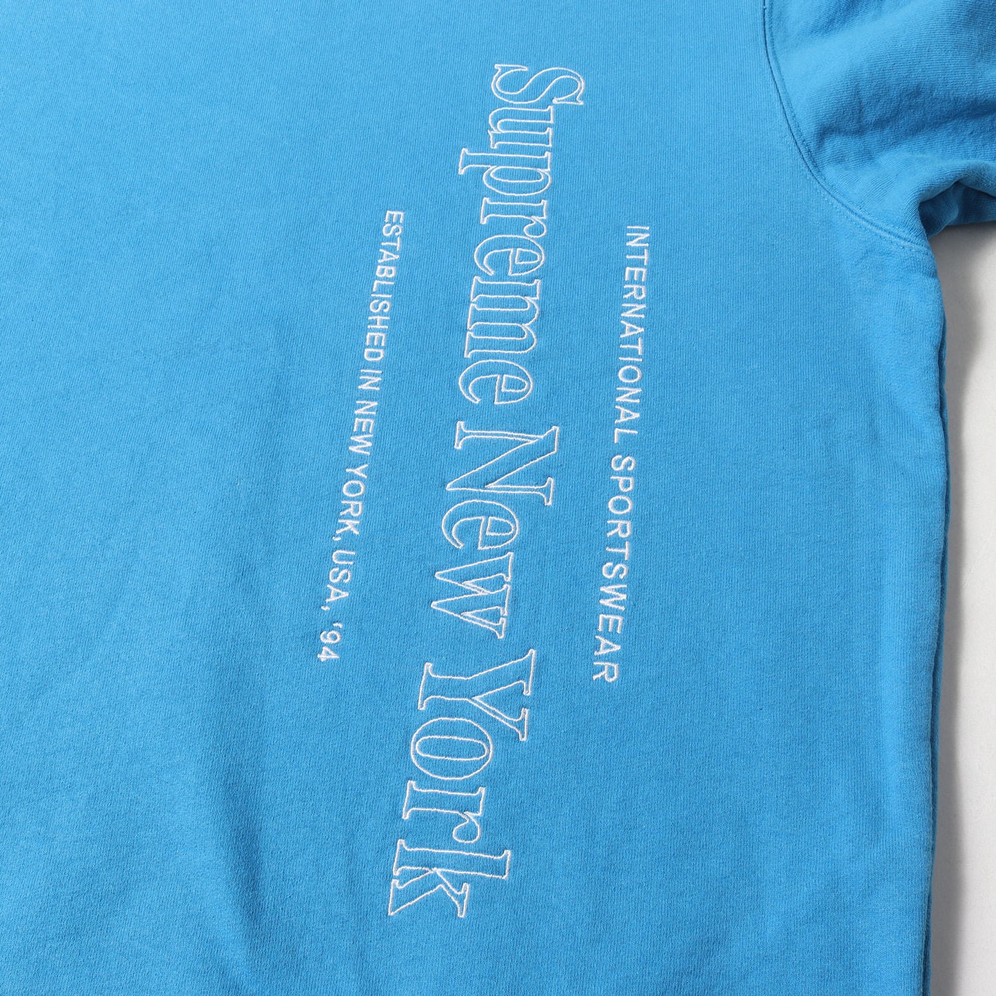 20AW サイドロゴ刺繍 クルーネック スウェット(Side Logo Crewneck)