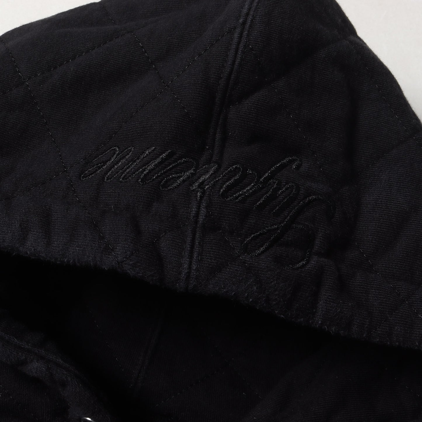 キルティング ヘビー スウェット パーカー(Quilted Hooded Sweatshirt)