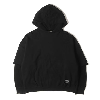 20AW オーバーサイズ レイヤード スウェット パーカー(Cellie Crewneck Parka )
