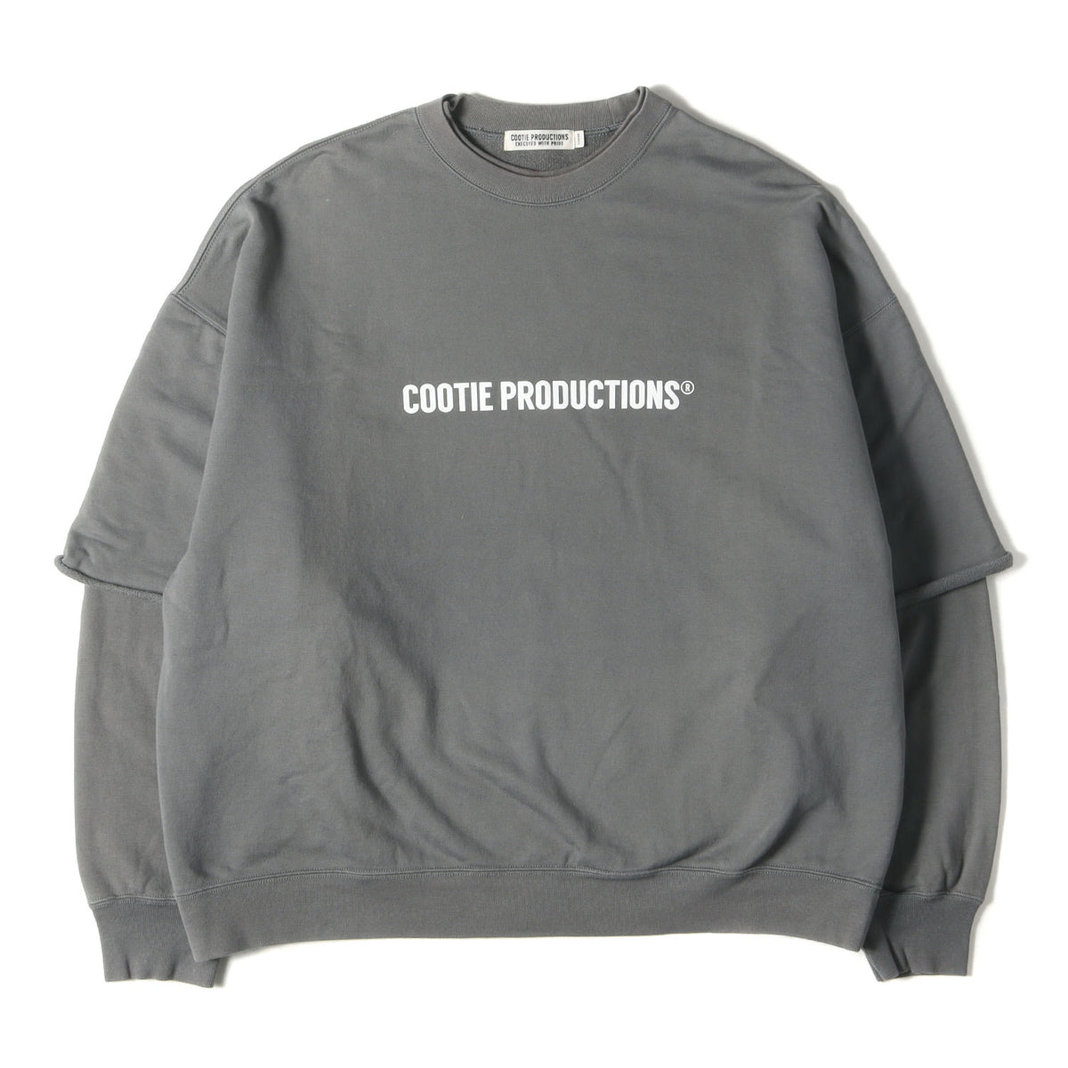 COOTIE (クーティー) 21AW オーバーサイズ レイヤード スウェット 