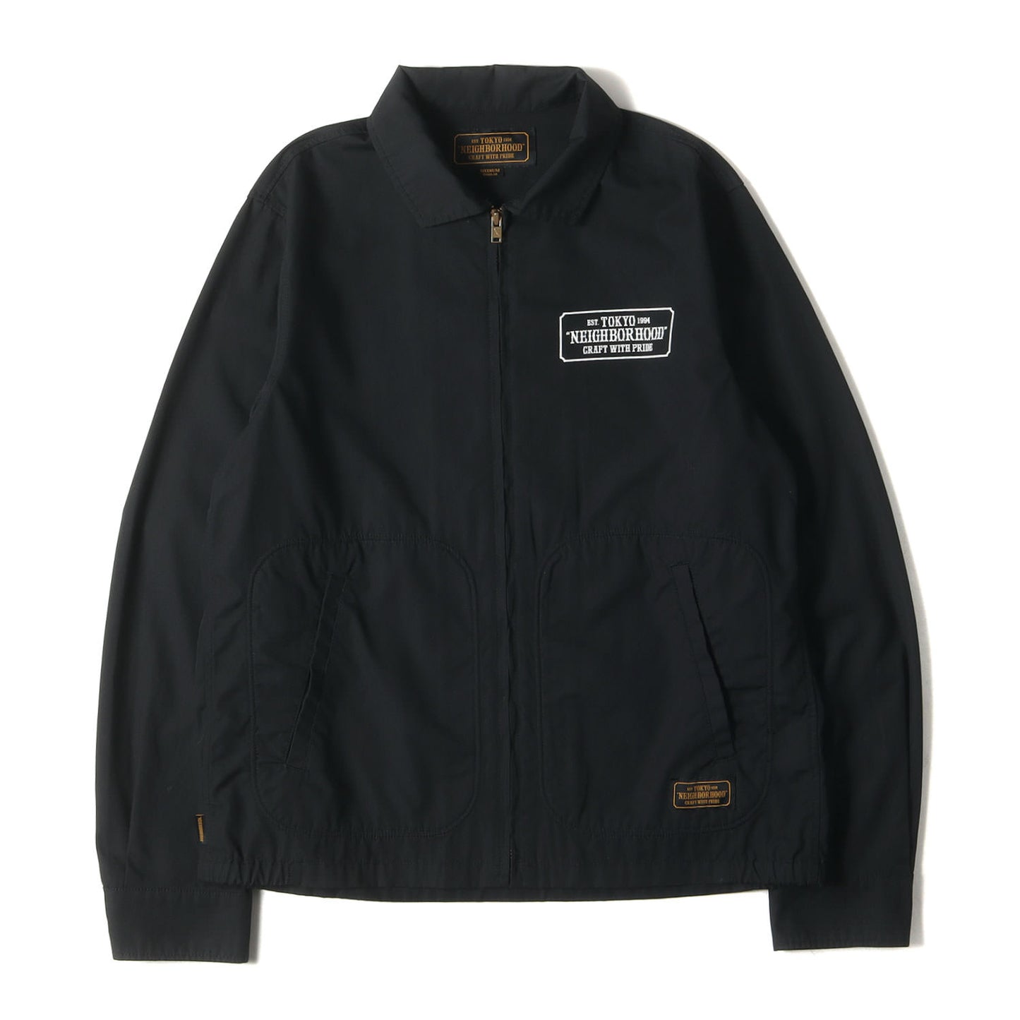 ブランドロゴ スイングトップ ジャケット