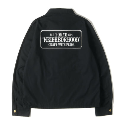 ブランドロゴ スイングトップ ジャケット