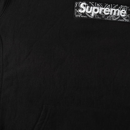 バンダナ BOXロゴ スウェットパーカー(Bandana Box Logo Hooded Sweatshirt)