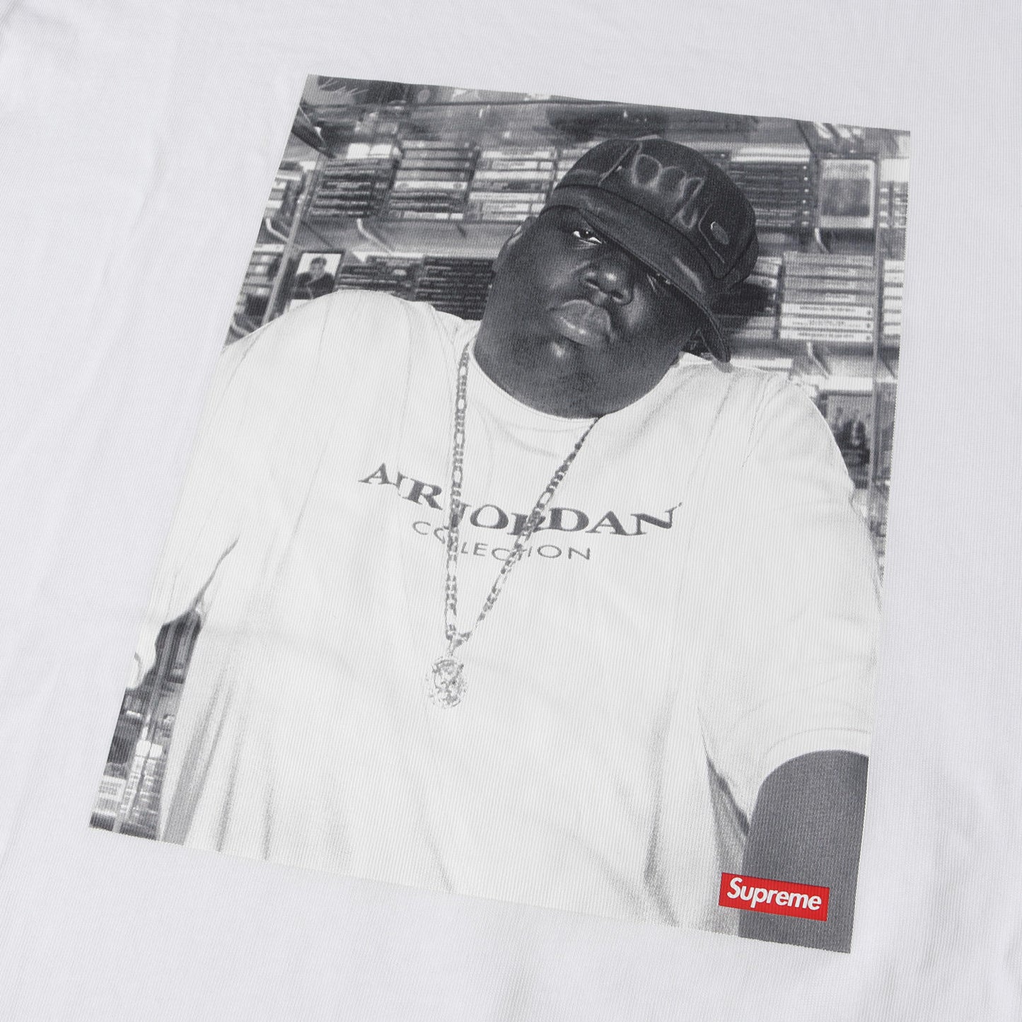 24AW ×NIKE JORDAN ×The Notorious B.I.G. フォトプリント Tシャツ(Biggie S/S Top)