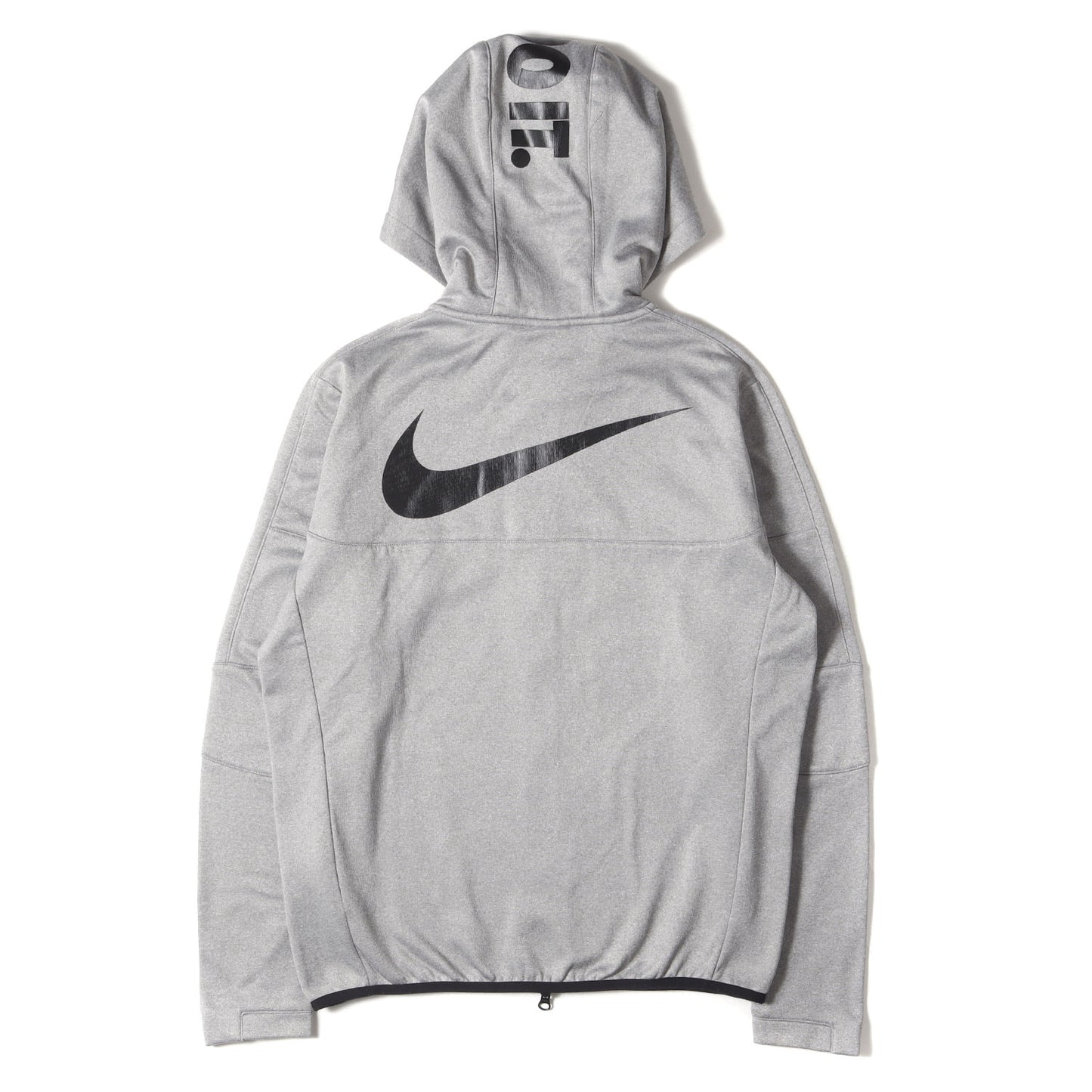 ×NIKE ビッグスウッシュ ジップ スウェット パーカー(SWEAT HOODIE)