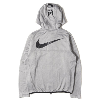 ×NIKE ビッグスウッシュ ジップ スウェット パーカー(SWEAT HOODIE)
