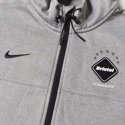 ×NIKE ビッグスウッシュ ジップ スウェット パーカー(SWEAT HOODIE)