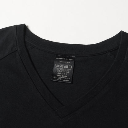 プレーン Vネック ラグラン ポケット Tシャツ