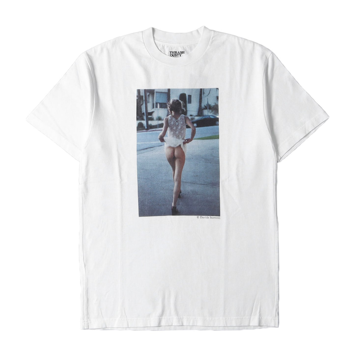 21AW ×Stie-lo ×Davide Sorrenti フォトプリント Tシャツ(Jaime Flashing Bum T-Shirt)