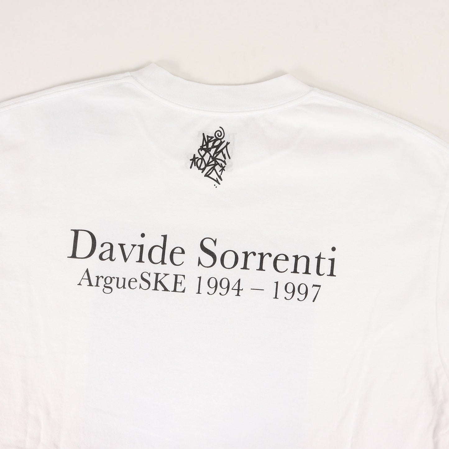 21AW ×Stie-lo ×Davide Sorrenti フォトプリント Tシャツ(Jaime Flashing Bum T-Shirt)