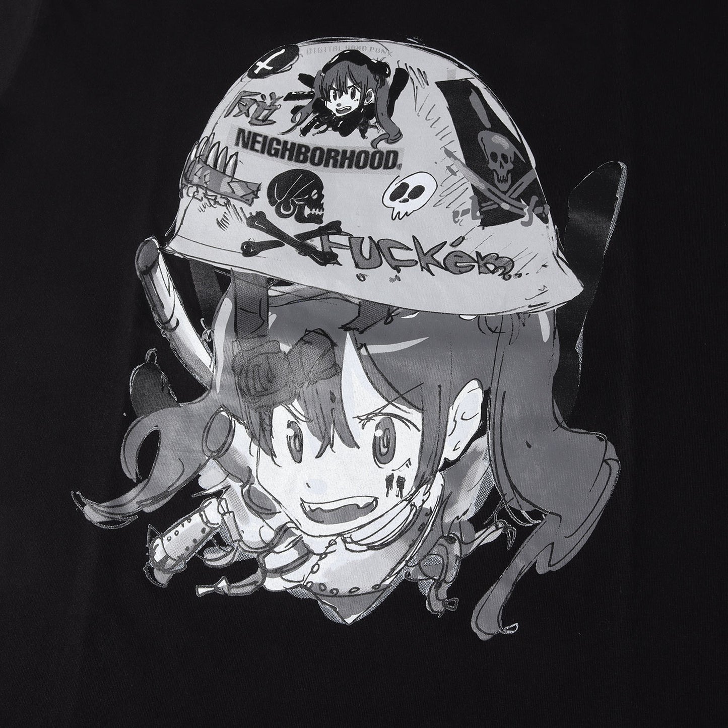 20SS ×JUN INAGAWA キャラクター グラフィック Tシャツ(NHJI-2 / C-TEE)