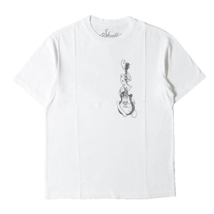 00s Shambles ギターグラフィック コットン/カシミヤ Tシャツ