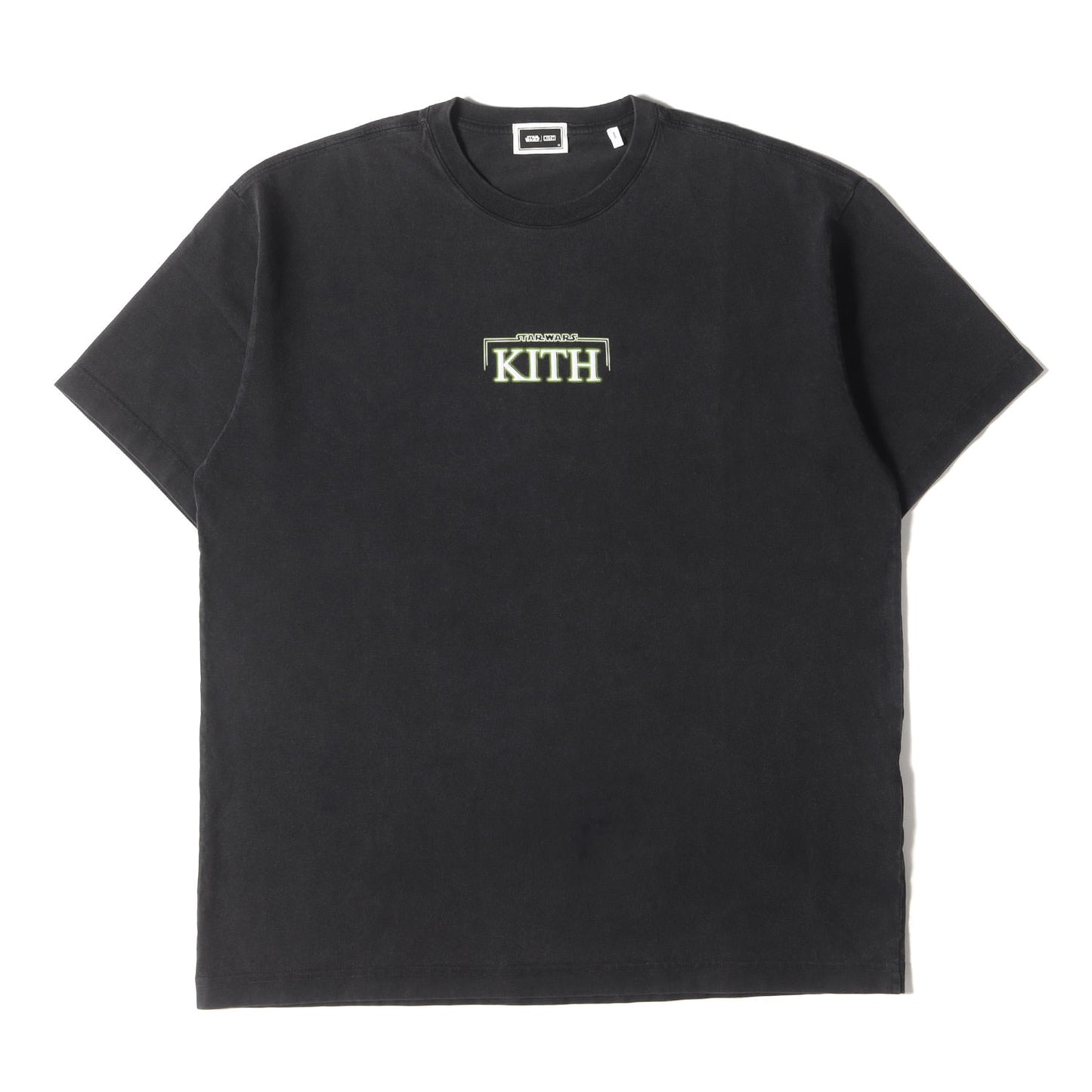 23SS ×STAR WARS ヴィンテージ加工 タイトルロゴ Tシャツ(Green Glow Vintage Tee)