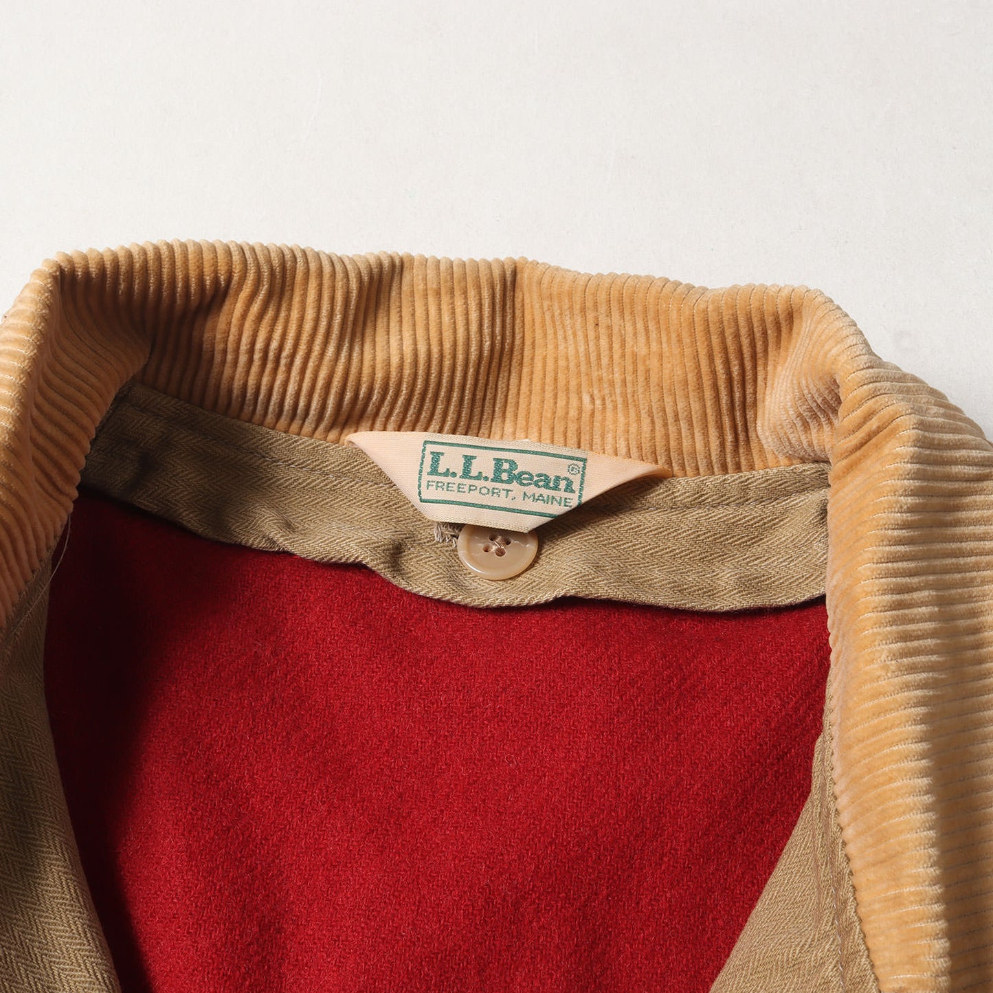 80s ウールライナー付き ヘリンボーン ハンティングジャケット(USA製)