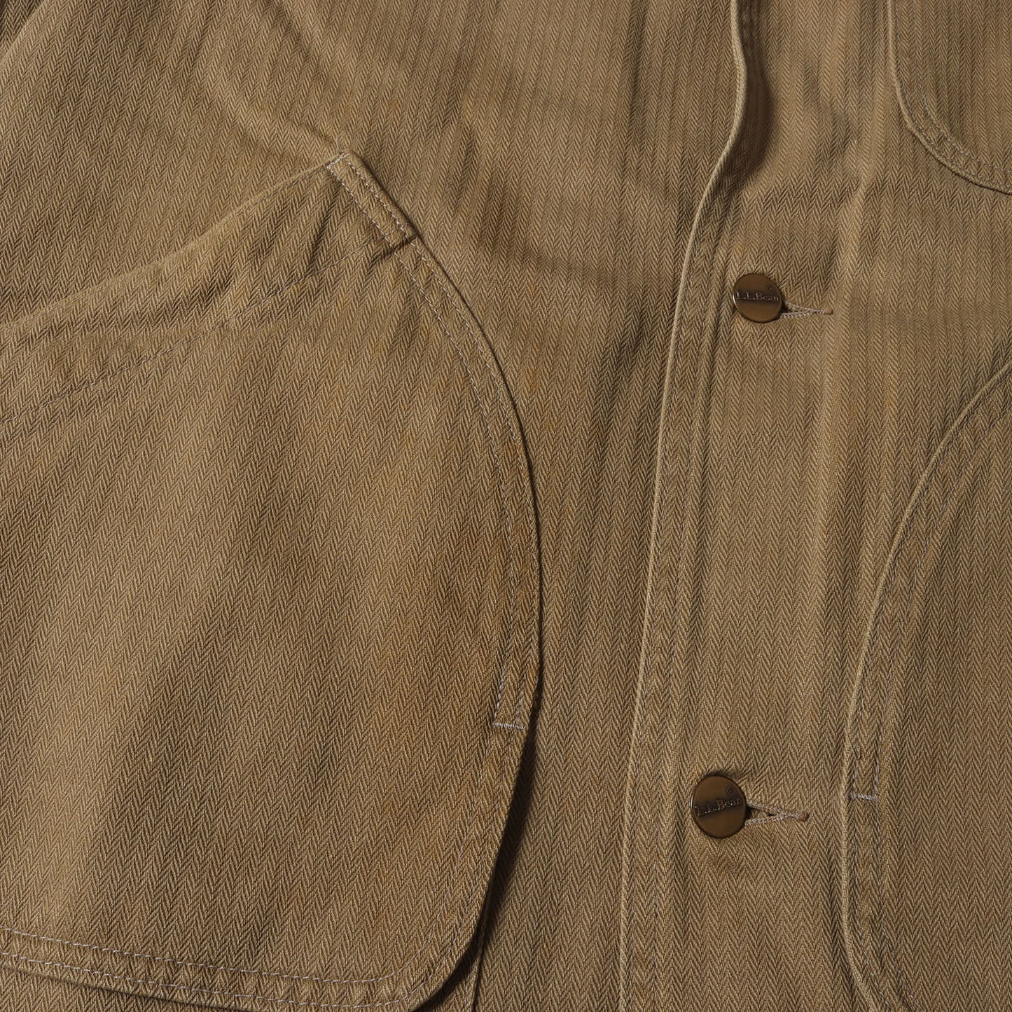 80s ウールライナー付き ヘリンボーン ハンティングジャケット(USA製)