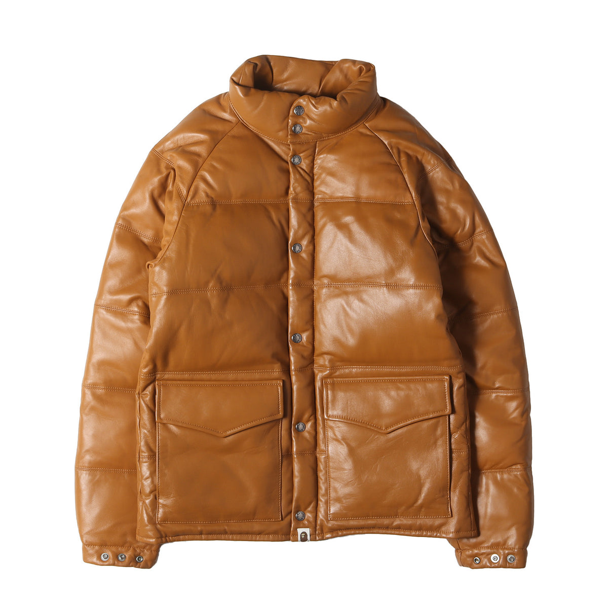 A BATHING APE (ア ベイシング エイプ) シープスキン レザー ダウン 