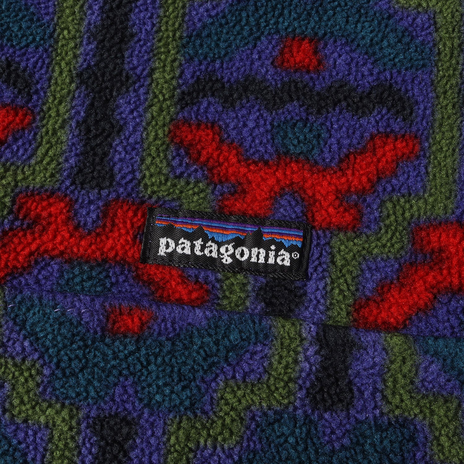 Patagonia (パタゴニア) 90s 雪なしタグ テウェルチェ柄 フリース 