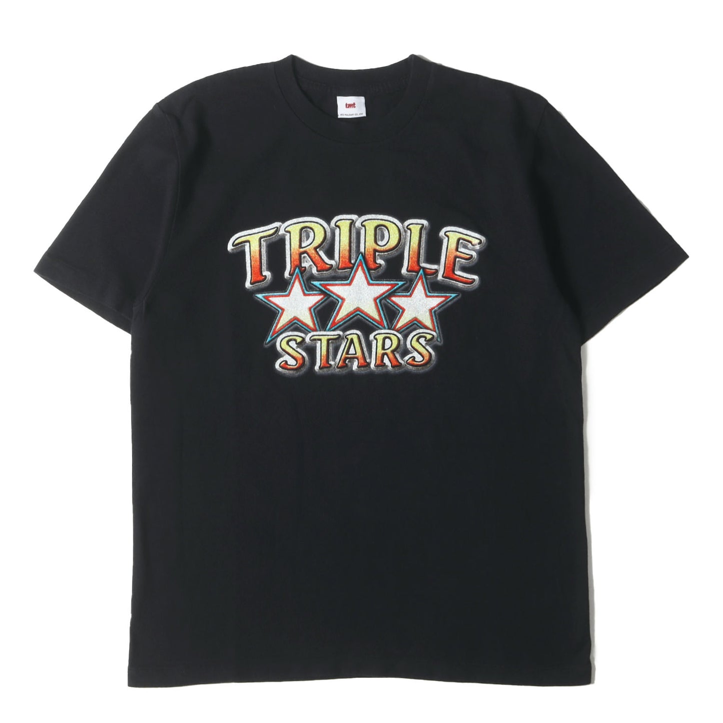 00s TRIPLE STARSロゴ Tシャツ