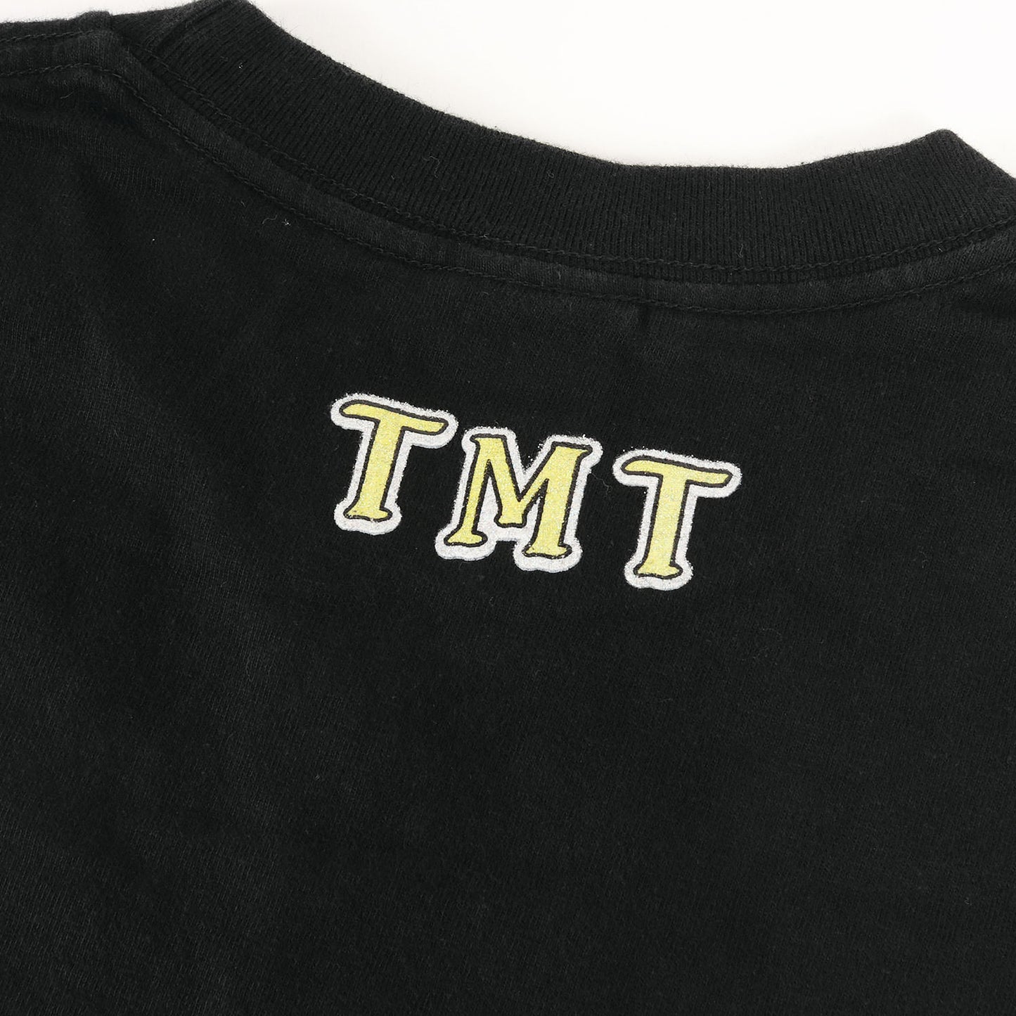 TMT (ティーエムティー) 00s TRIPLE STARSロゴ Tシャツ - ブランド古着 