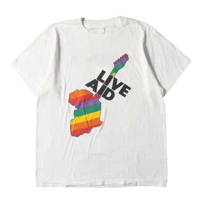 80s LIVE AID Tシャツ