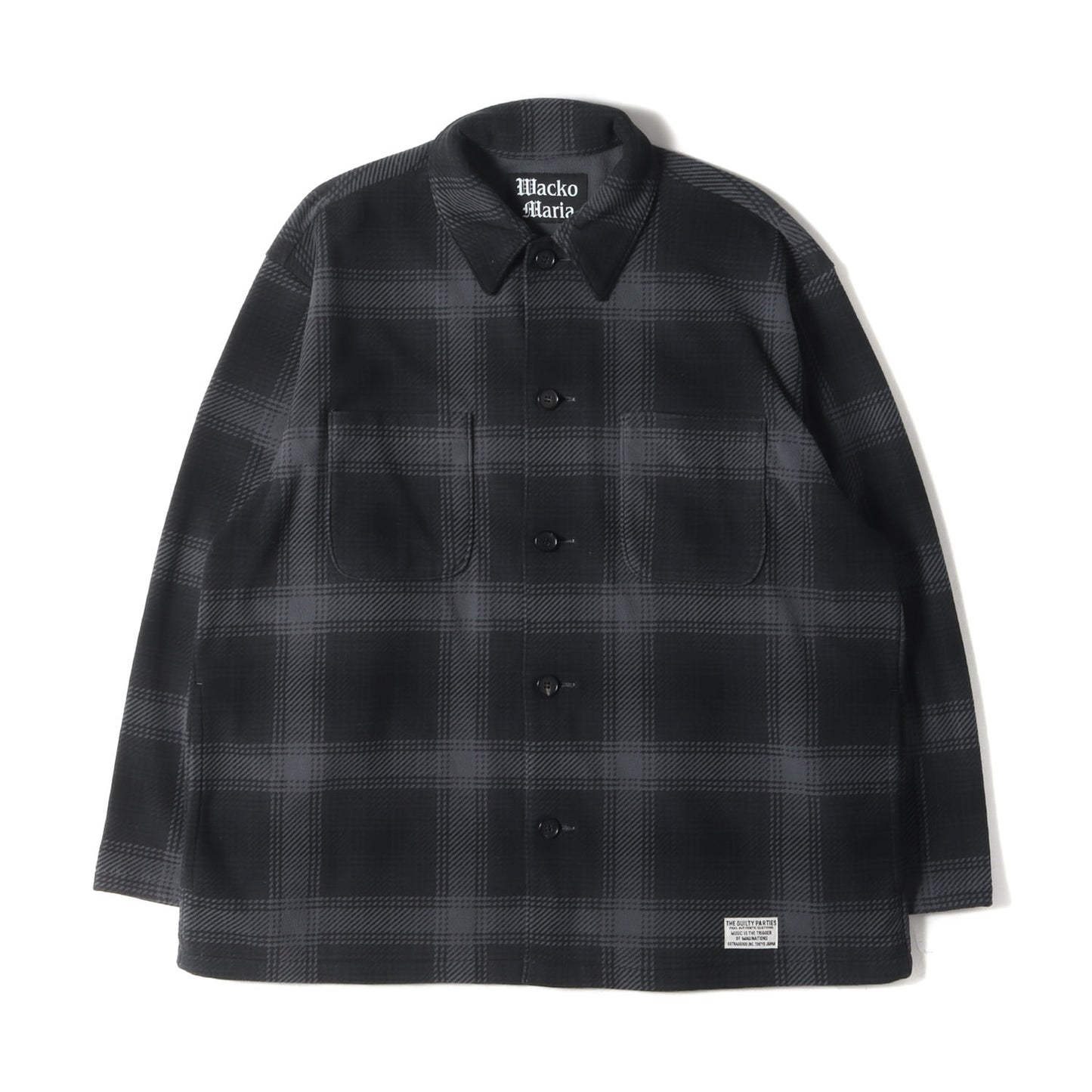 23AW オンブレチェック フリース シャツジャケット(FLEECE SHIRT)