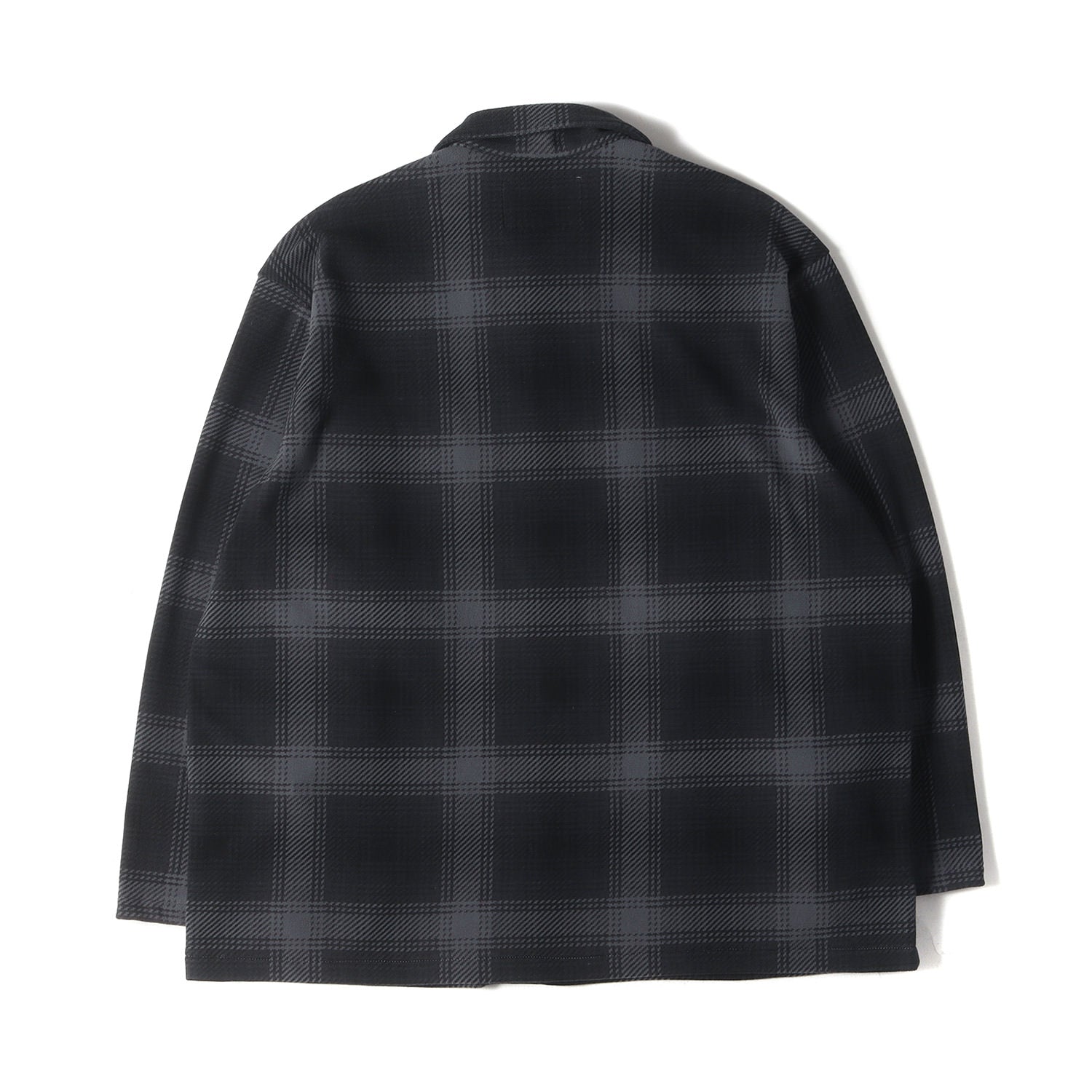 23AW オンブレチェック フリース シャツジャケット(FLEECE SHIRT