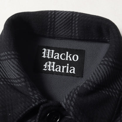 23AW オンブレチェック フリース シャツジャケット(FLEECE SHIRT)