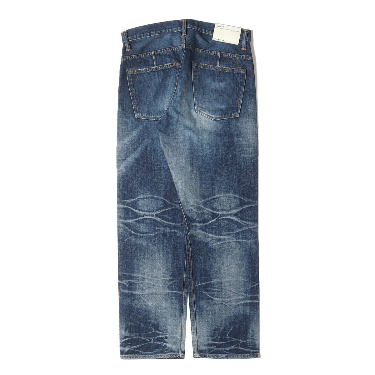WTAPS (ダブルタップス) ダメージリペア加工 デニムパンツ(BLUES BASIC 