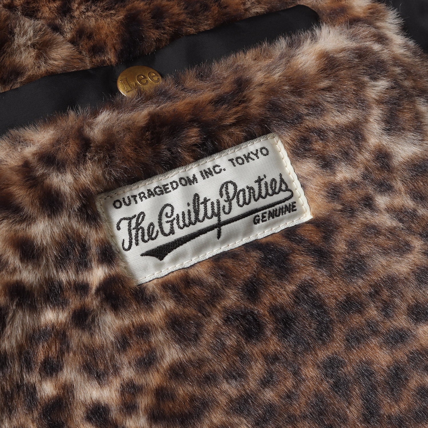 WACKO MARIA (ワコマリア) 24AW ×Lee 裏地レオパード柄ファー ワーク