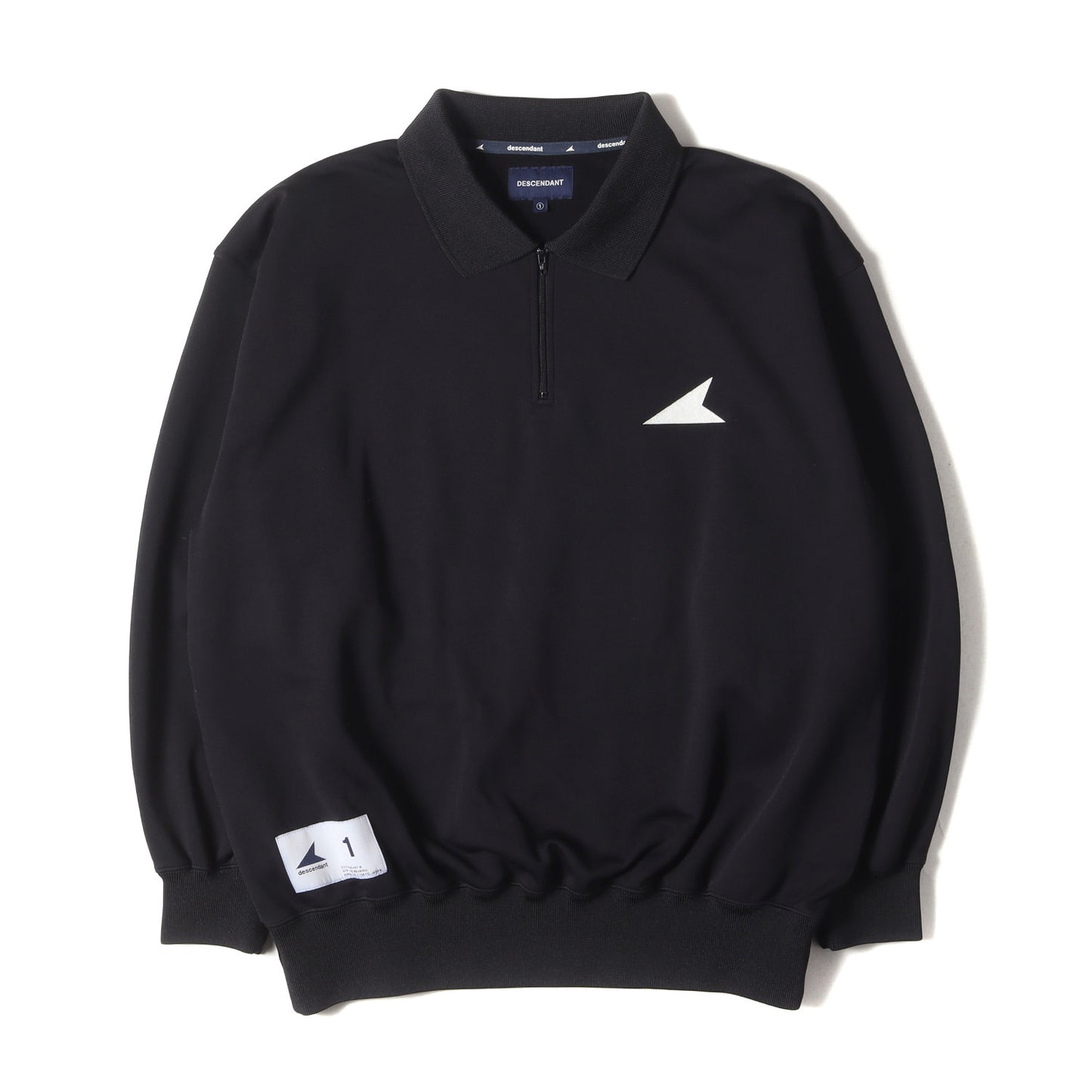 DESCENDANT (ディセンダント) 24AW 裏面フリース ジャージ ハーフ 