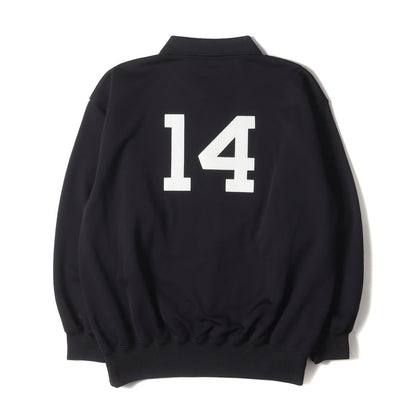 DESCENDANT (ディセンダント) 24AW 裏面フリース ジャージ ハーフ 
