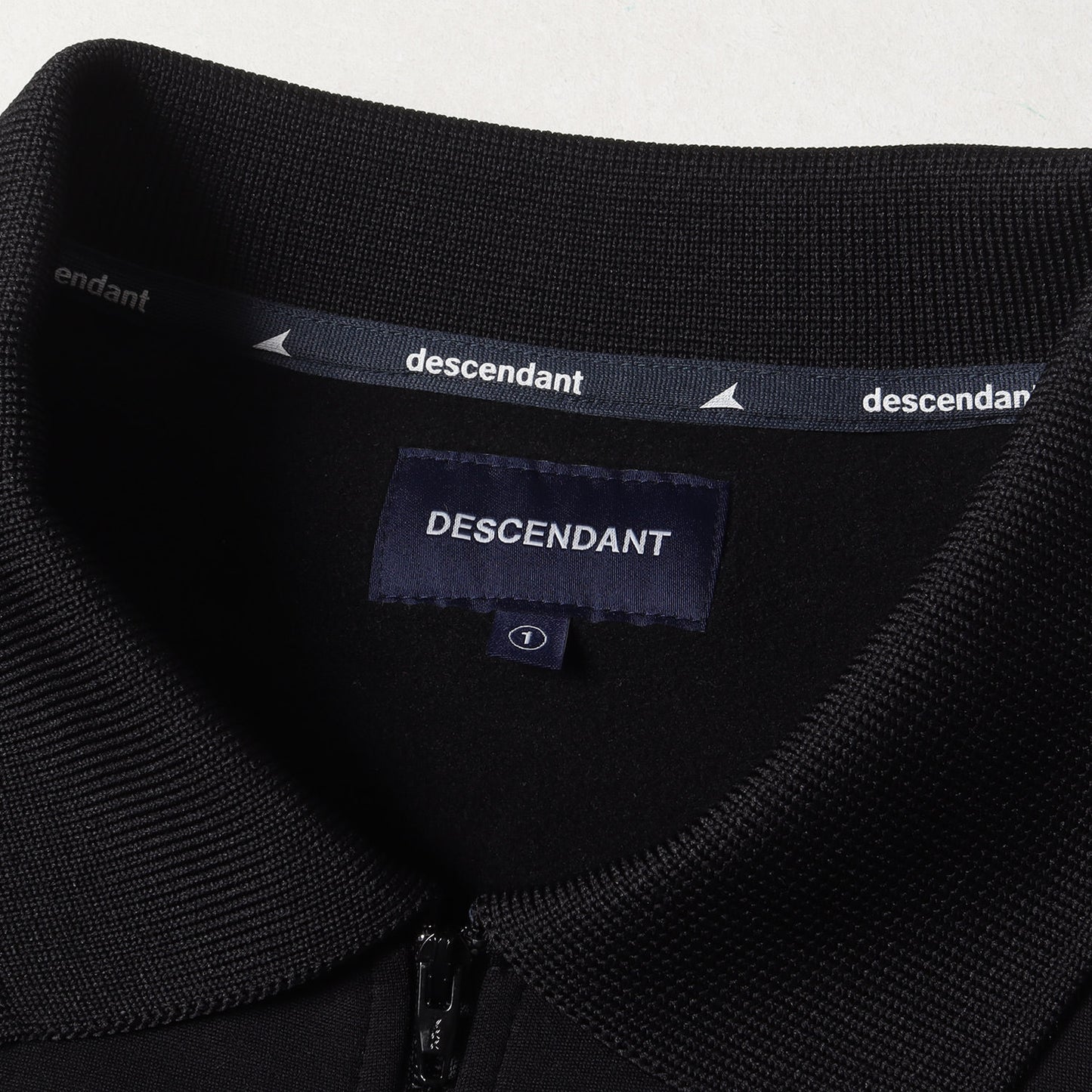 DESCENDANT (ディセンダント) 24AW 裏面フリース ジャージ ハーフ 