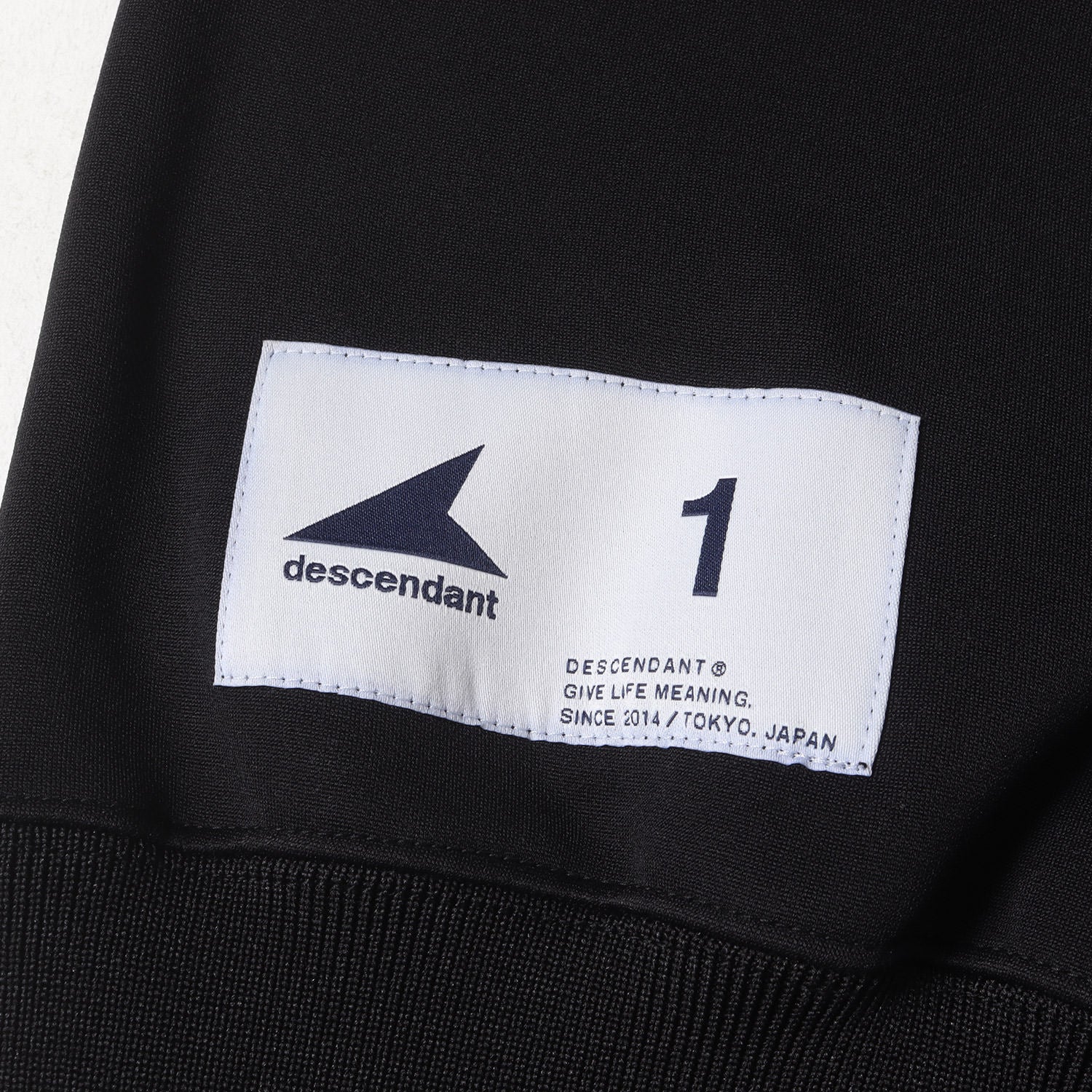DESCENDANT (ディセンダント) 24AW 裏面フリース ジャージ ハーフ 