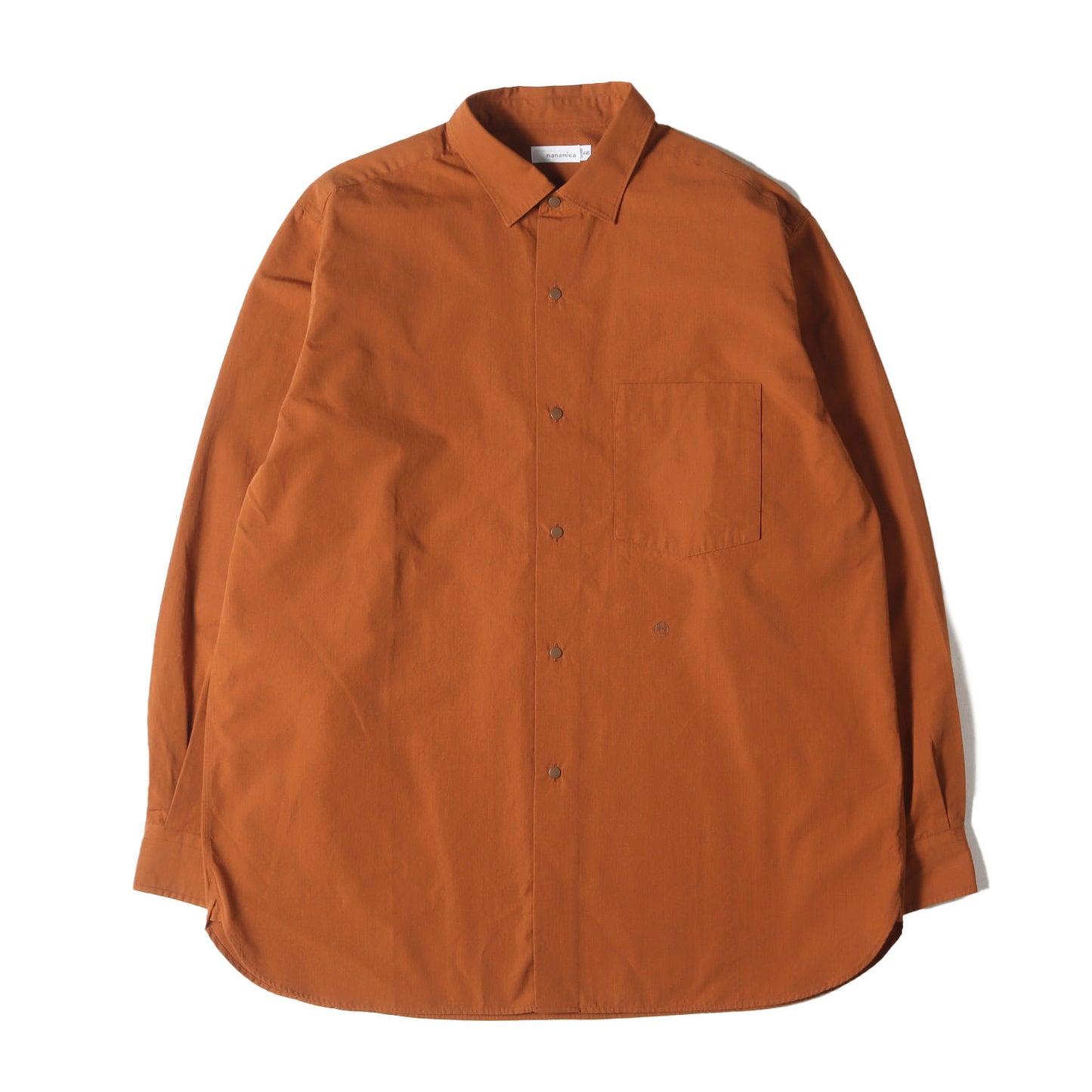 24AW レギュラー カラー ウィンド シャツ(Regular Collar Wind Shirt)