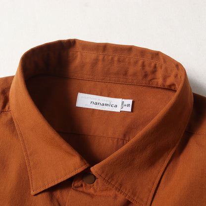 24AW レギュラー カラー ウィンド シャツ(Regular Collar Wind Shirt)