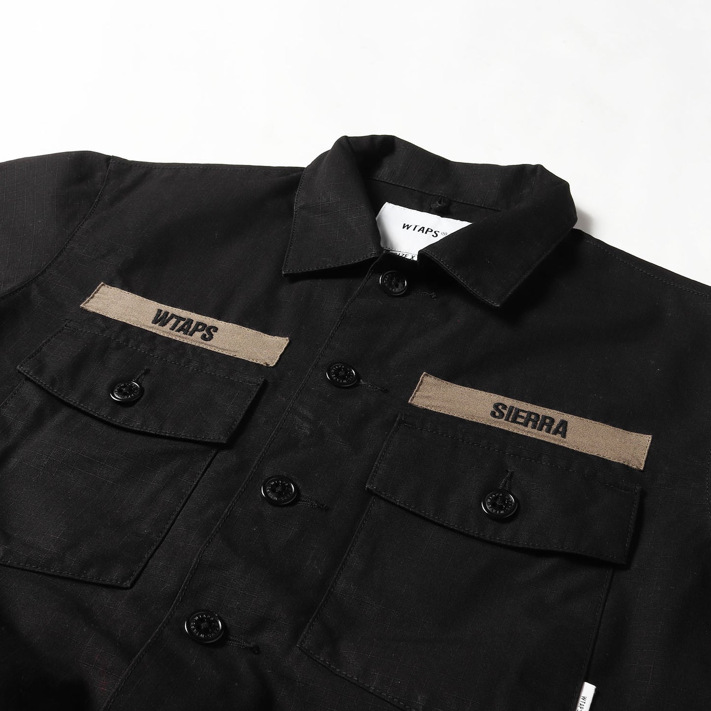 リップストップコットン ミリタリー 半袖シャツ(BUDS SS / SHIRT)