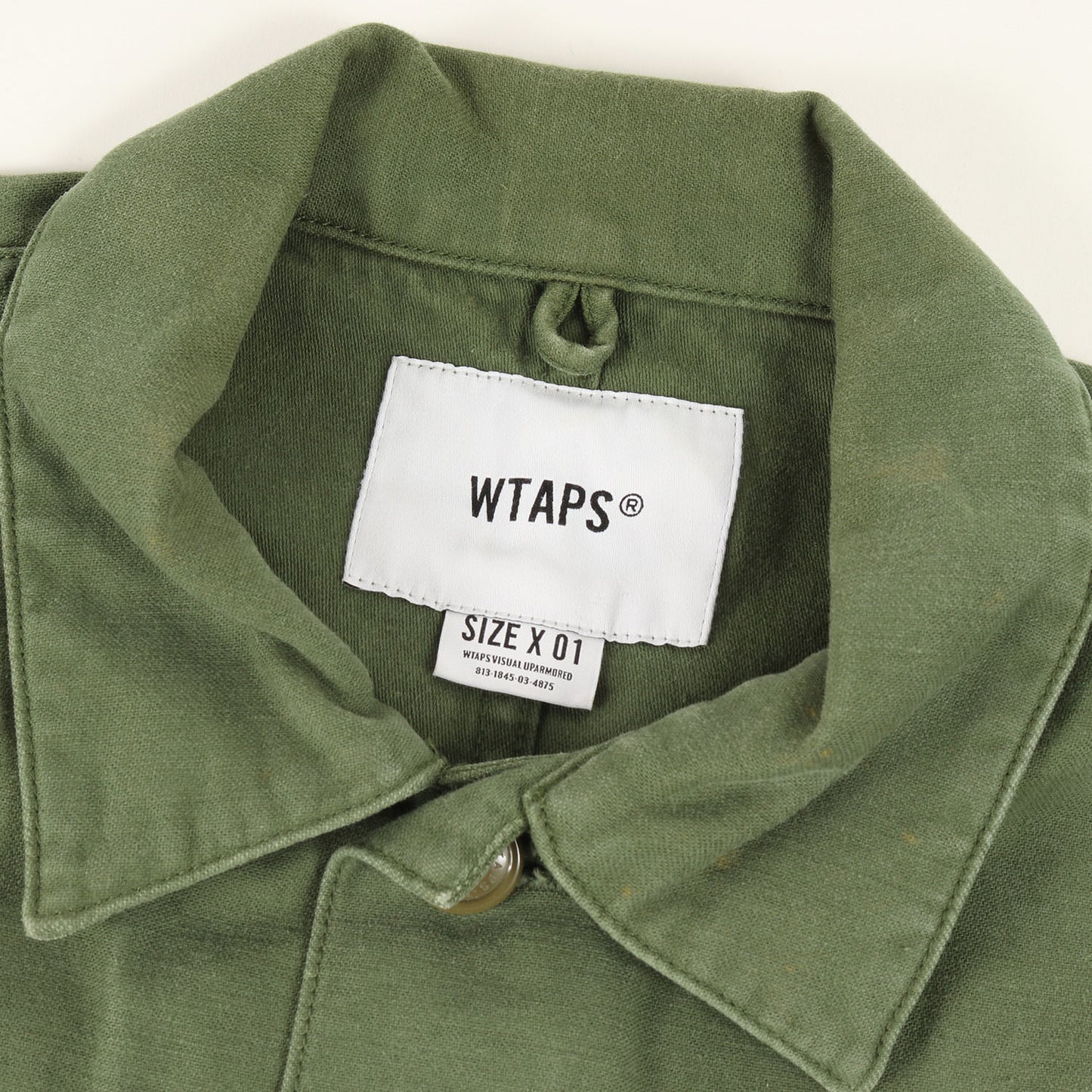 コットンサテン ミリタリー 半袖シャツ(BUDS SS / SHIRT)