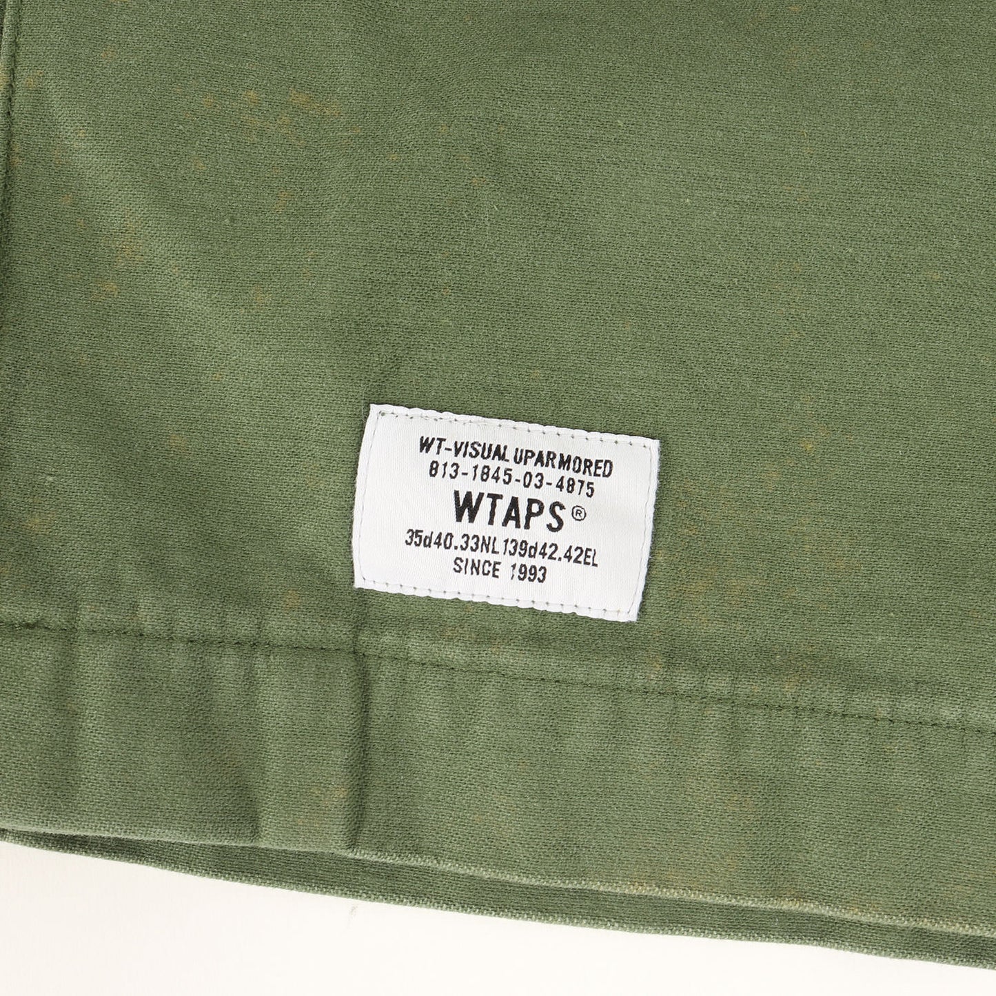 コットンサテン ミリタリー 半袖シャツ(BUDS SS / SHIRT)