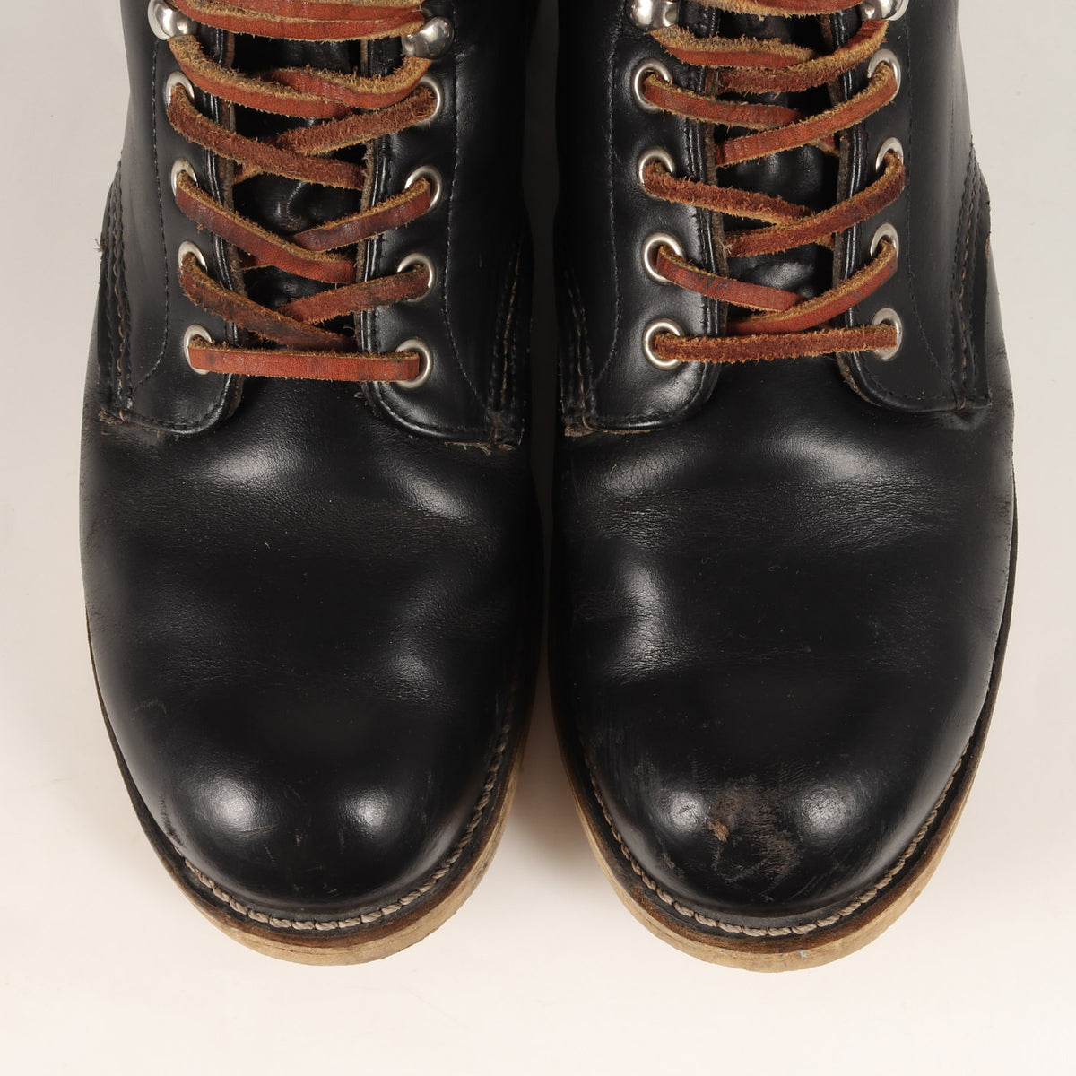 レッドウィングブーツ 黒 レザー ハイカット28サイズ（RED WING(レッド 