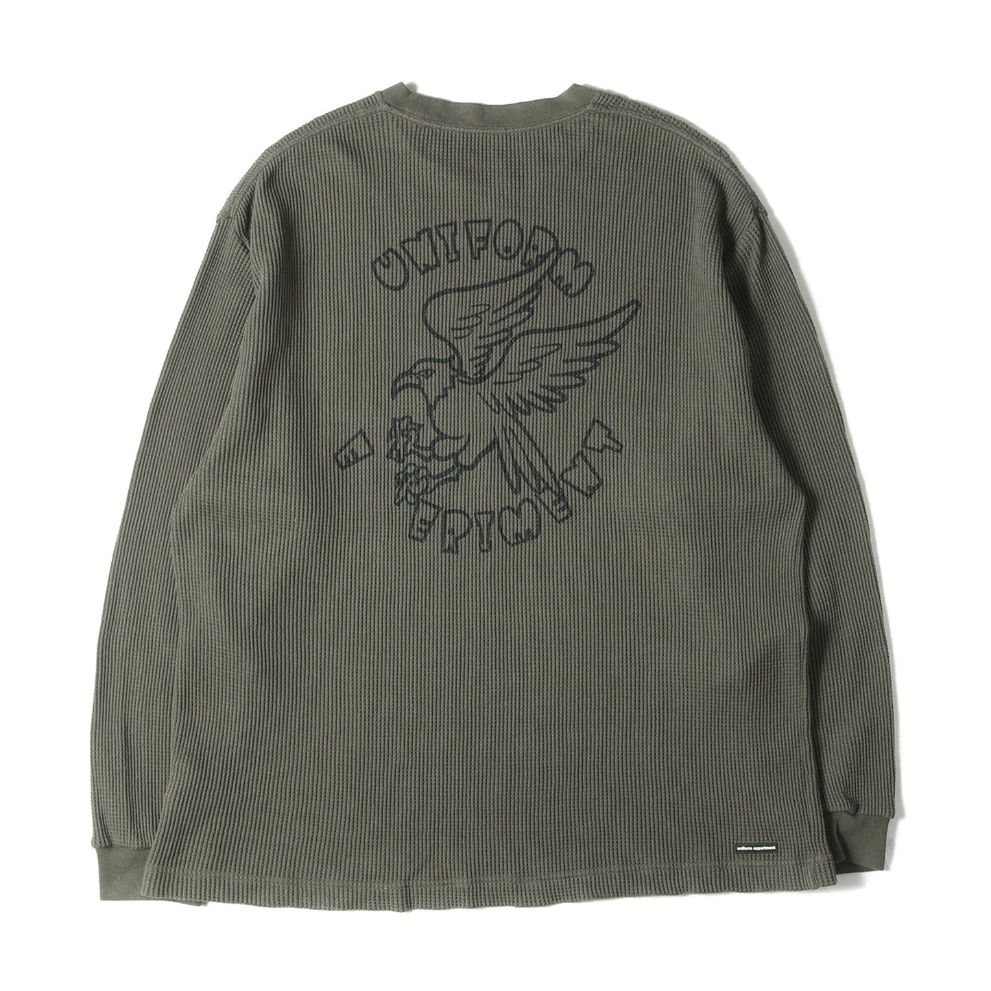 24SS ワッフル バギー ロングスリーブ Tシャツ(UEAFA WAFFLE L/S BAGGY TEE)